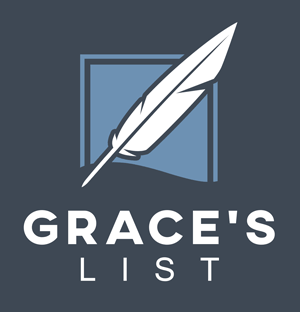 GracesList logo blue