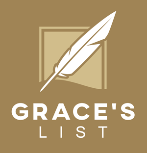 GracesList logo tan