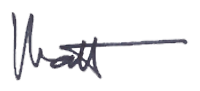 Matt signature